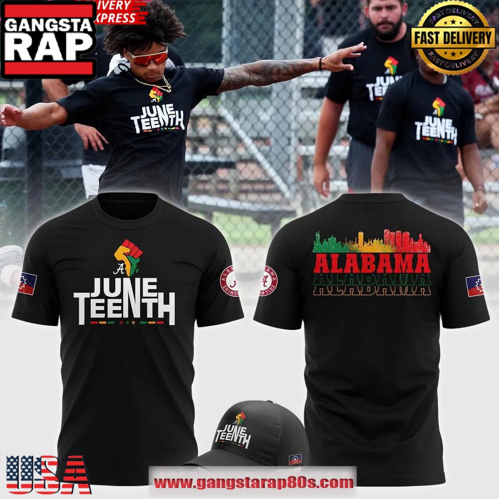Alabama Crimson Tide x Juneteenth Heritage 2025 Unisex T Shirt Alabama Crimson Tide x Juneteenth Heritage 2025 Unisex T Shirt