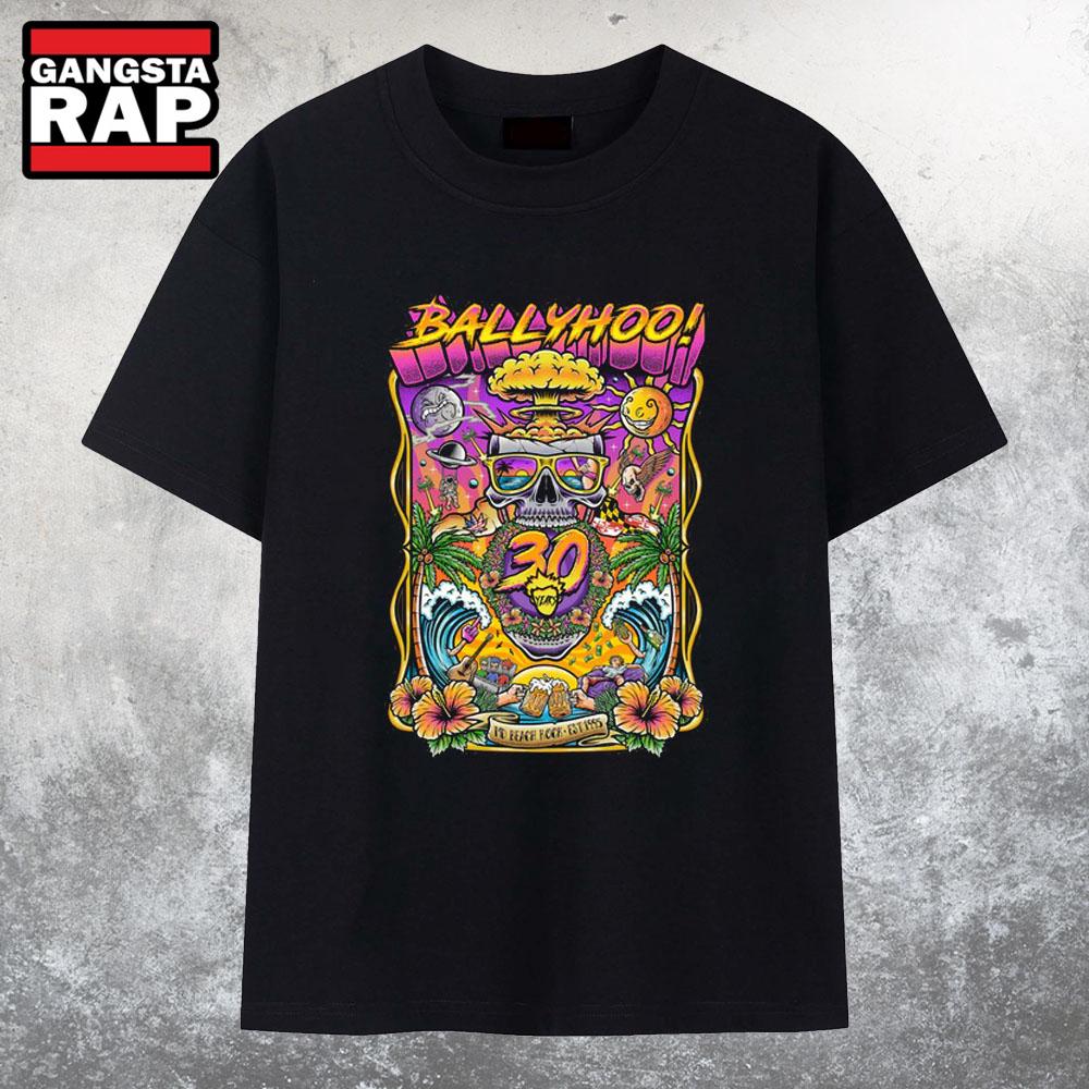 Ballyhoo MD Beach Rock 30th Anniversary 2025 T Shirt