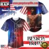 Benson Boone American Heart Tour 4th Of July Baseball Jersey Shirt 3 Benson Boone American Heart Tour 4th Of July Baseball Jersey Shirt