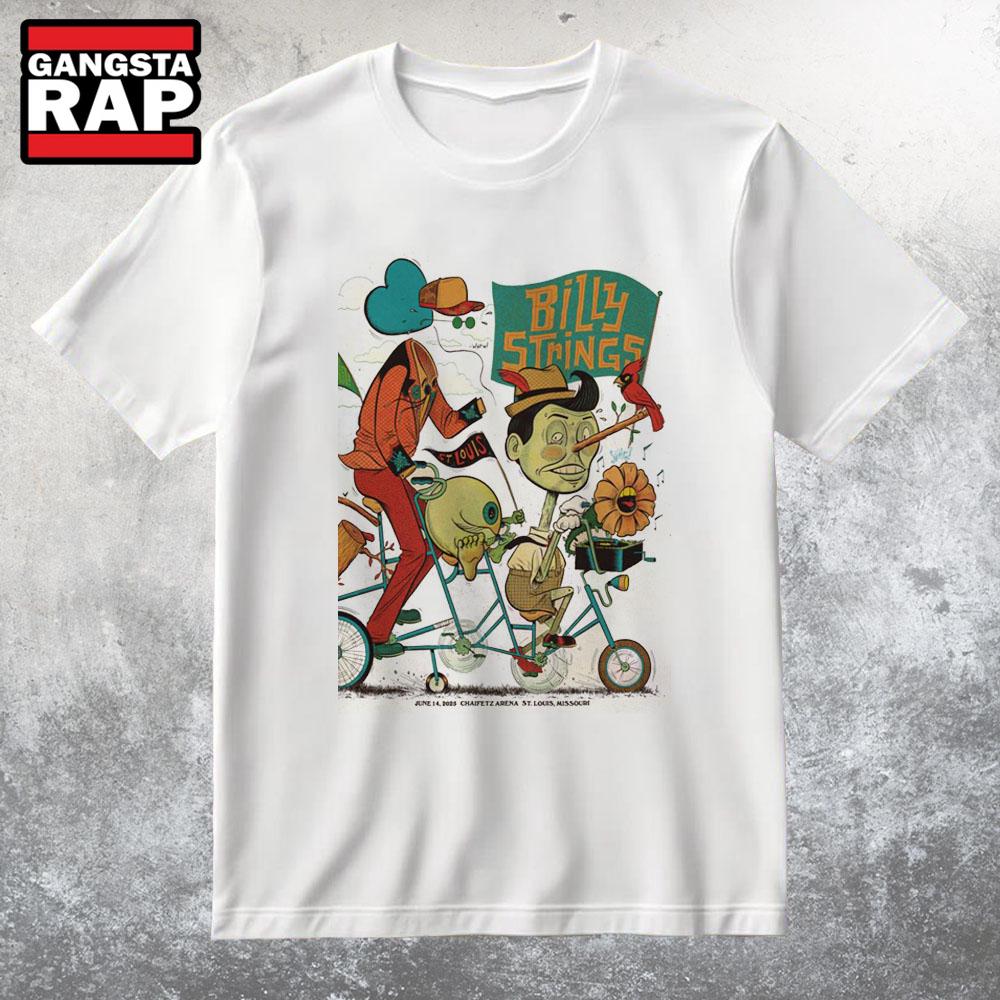 Billy Strings In St. Louis MO Jun 14 2025 Shows T Shirt
