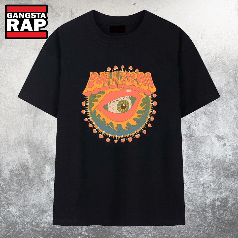 Bonnaroo Music And Arts Festival Mouth Eye Lineup Jun Jun 12-15 2025 In Manchester TN T Shirt