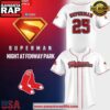 Boston Red Sox Superman Night Metropolis Meteors 2025 Baseball Jersey Shirt