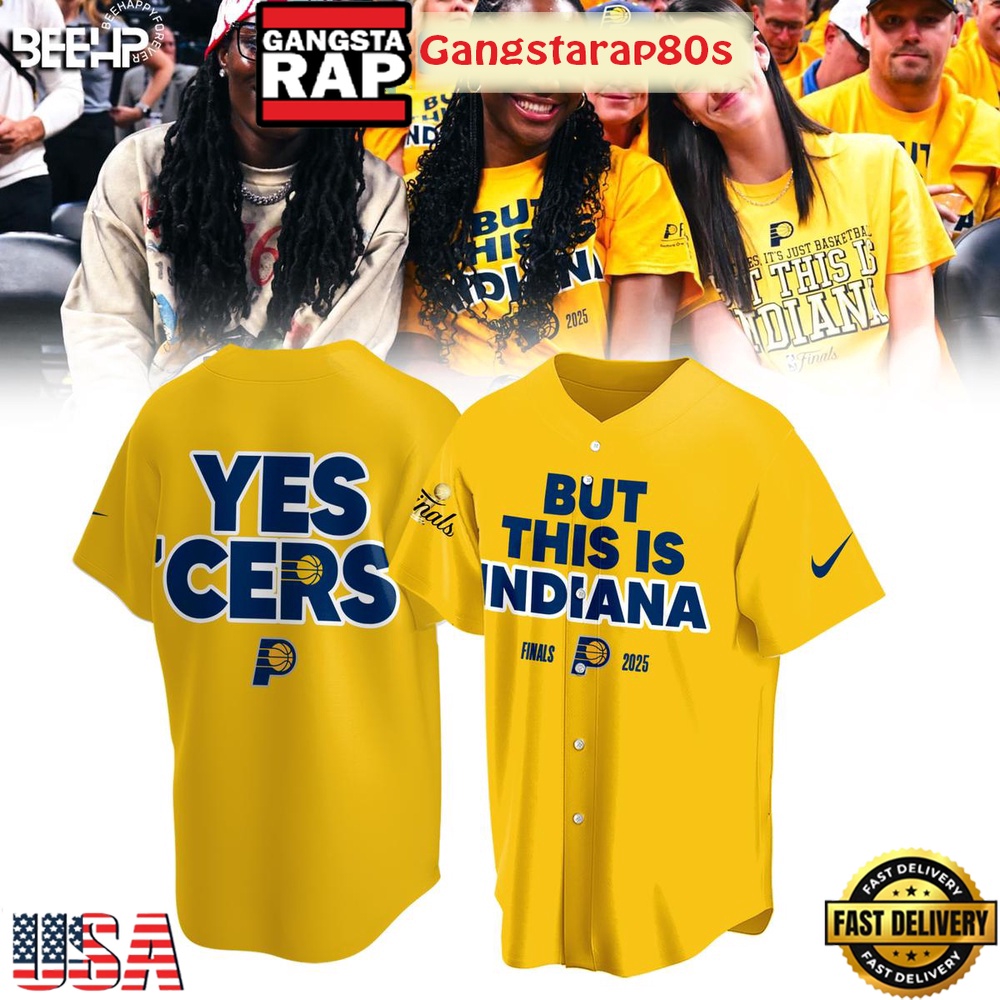 But This Is Indiana NBA Finals 2025 Yes Cers Baseball Jersey Shirt