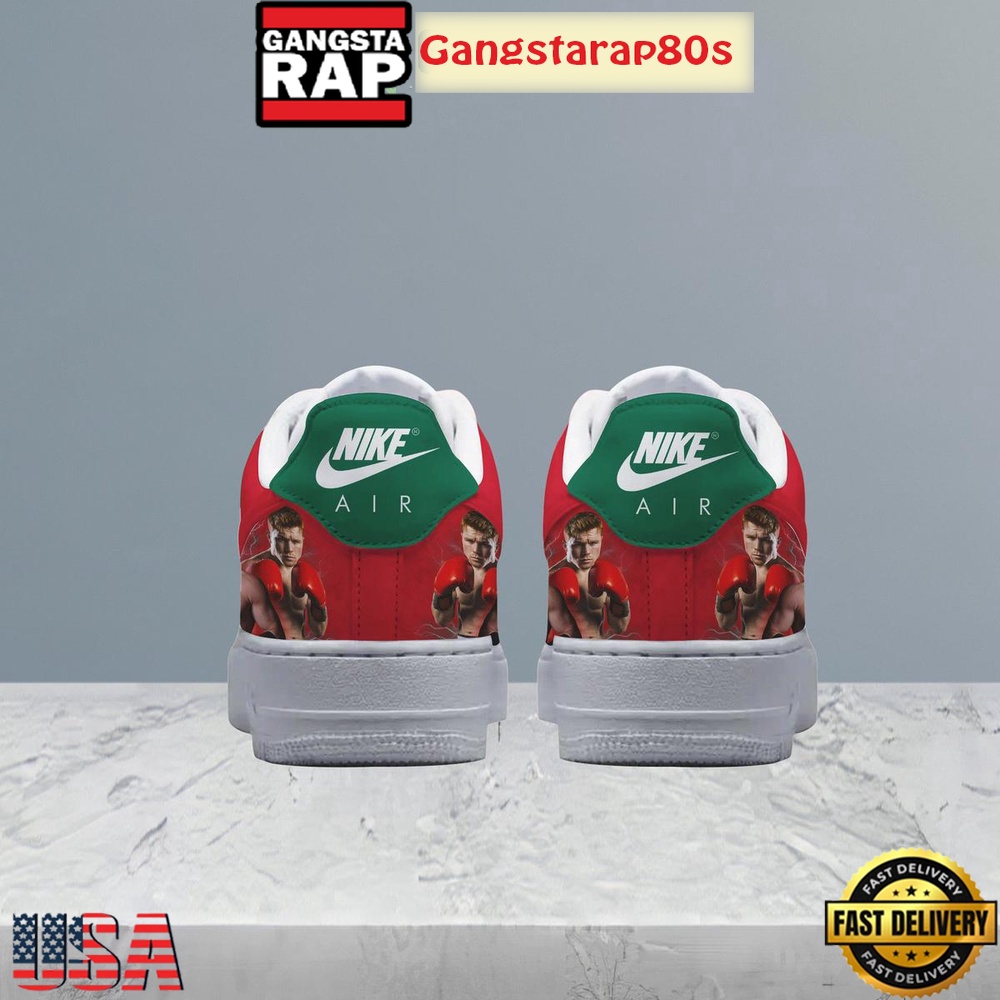 Canelo Alvarez Ique Viva Mexico Cabrones Special Edition Air Force 1 Shoes Running Sneakers Canelo Alvarez Ique Viva Mexico Cabrones Special Edition Air Force 1 Shoes Running Sneakers