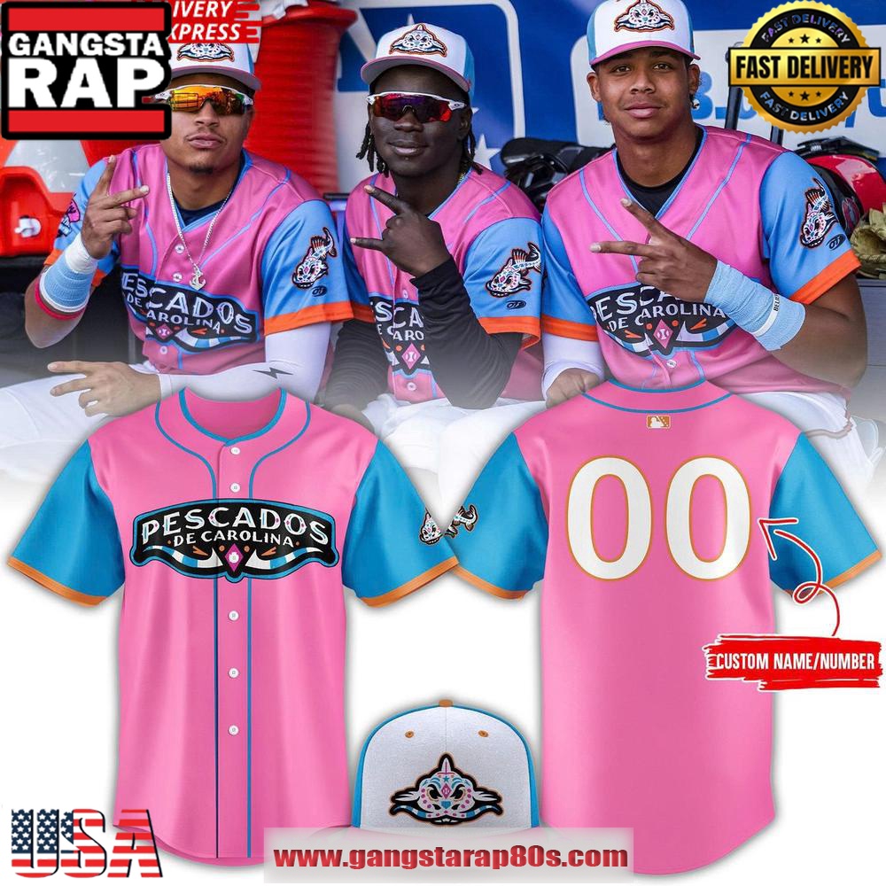 Carolina Mudcats Pescados de Carolina 2025 Jersey Carolina Mudcats Pescados de Carolina 2025 Jersey