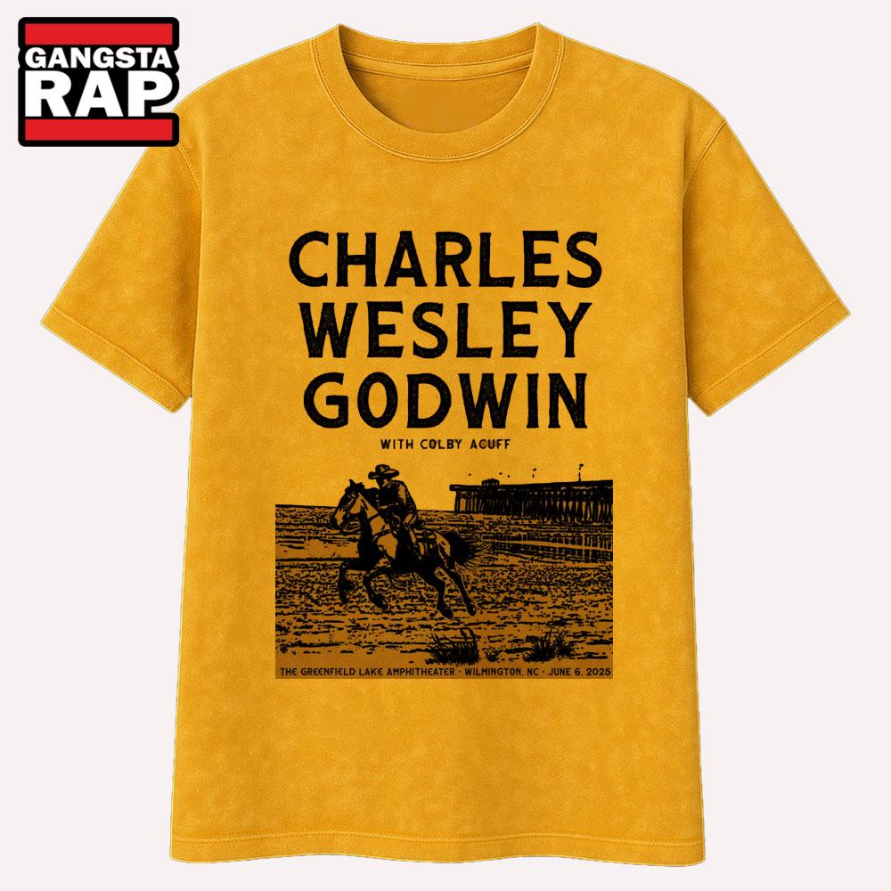 Charles Wesley Godwin Wilmington NC Jun 6 2025 T Shirt