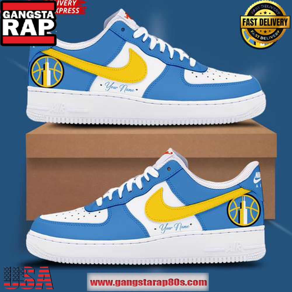 Chicago Sky WNBA 2025 Custom Air Force 1 Running Sneakers Shoes