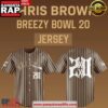 Chris Brown x Breezy Bowl 20 Special Baseball Jersey Shirt 3 Chris Brown x Breezy Bowl 20 Special Baseball Jersey Shirt