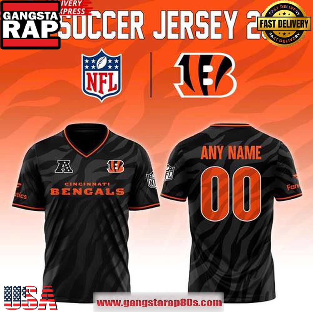 Cincinnati Bengals NFL 2025 Limited Custom Football Jersey