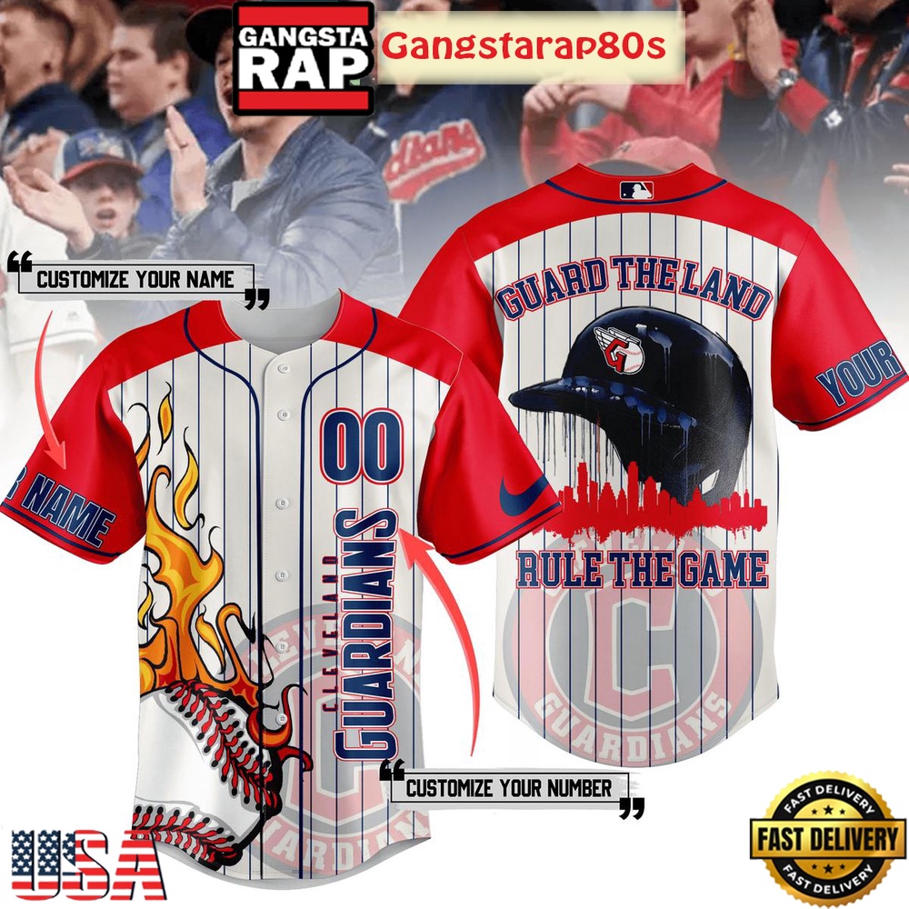 Cleveland Guardians Guard The Land Rule The Game Special Baseball Jersey Shirt