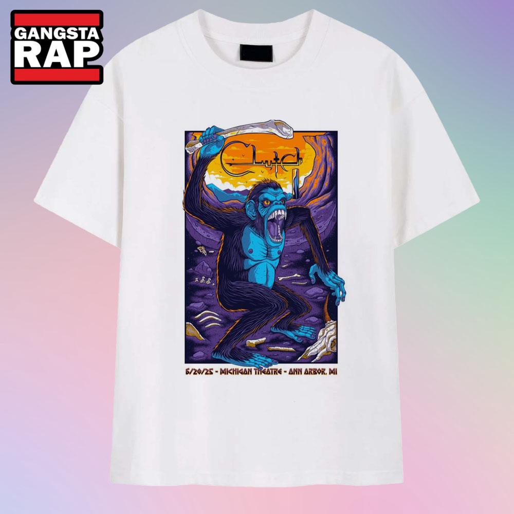 Clutch On June 20 2025 Ann Arbor MI Tour T Shirt