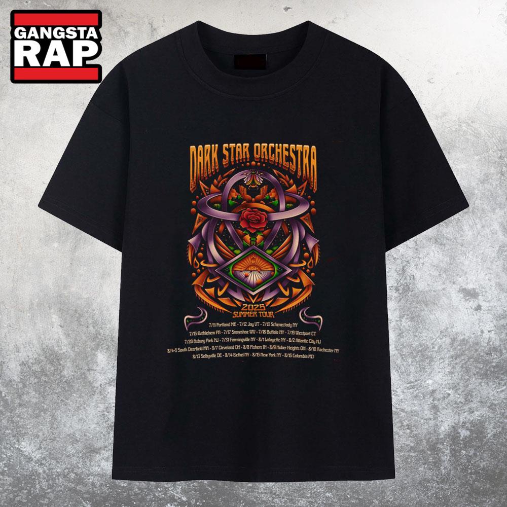 Dark Star Orchestra Tour 2025 T Shirt Dark Star Orchestra Tour 2025 T Shirt