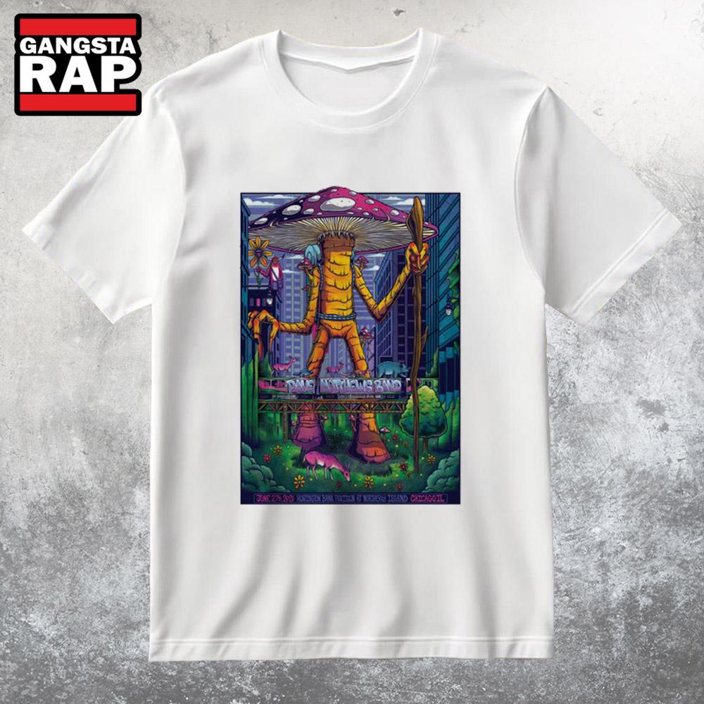 Dave Matthews Band At Huntington Bank Pavilion On Jun 27 2025 T Shirt