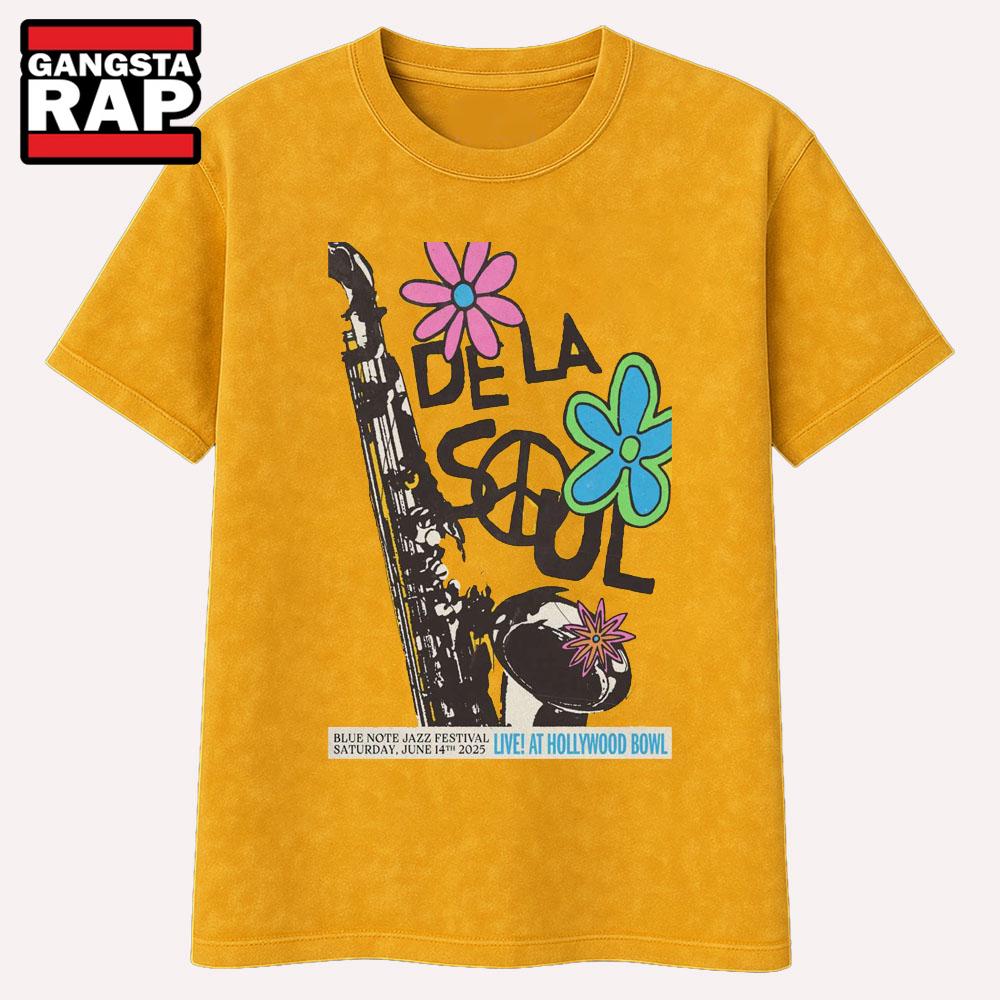 De La Soul Los Angeles CA Jun 14 2025 T Shirt
