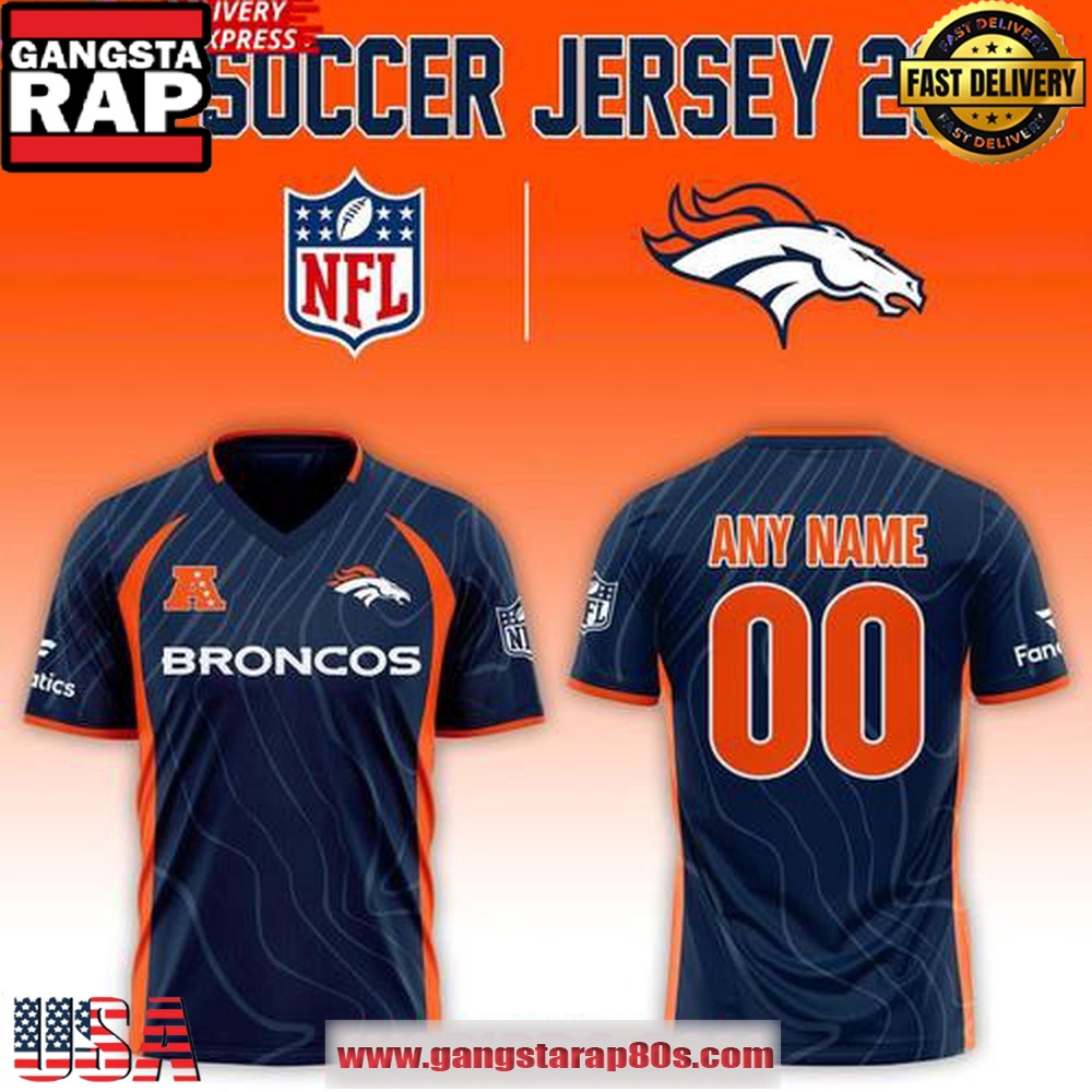 Denver Broncos NFL 2025 Limited Edition Custom Football Jersey