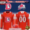 Denver Broncos x Colorado Avalanche Custom Limited Edition Hockey Jersey