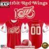 Detroit Red Wings 100 Years Of Hockeytown Special Edition Custom Baseball Jersey Shirt