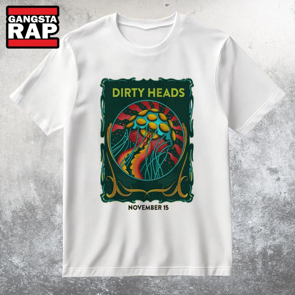 Dirty Heads Nov 15 2025 Rancho Mirage CA T Shirt Dirty Heads Nov 15 2025 Rancho Mirage CA T Shirt