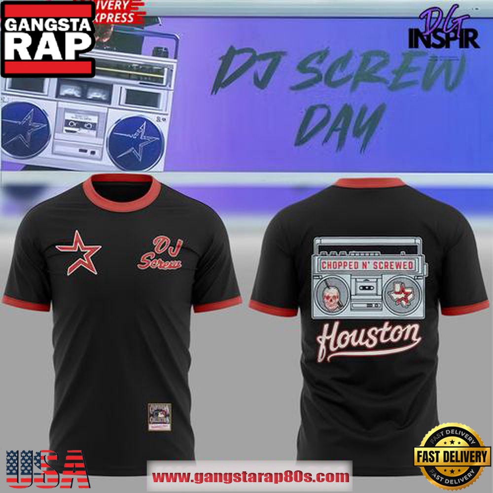 DJ Screw Day Chopped N’ Screwed Houston Limited Edition Unisex T Shirt