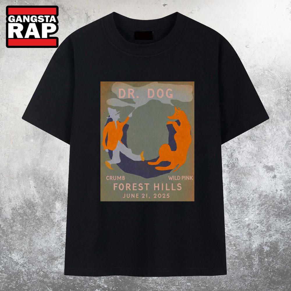 DR. Dog At Forest Hills Stadium On June 21 2025 T Shirt