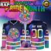 Edmonton Oilers 2025 Pride Month NHL Custom Hockey Jersey