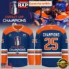 Edmonton Oilers Champion NHL Stanley Cup 2025 Hockey Jersey 4 Edmonton Oilers Champion NHL Stanley Cup 2025 Hockey Jersey
