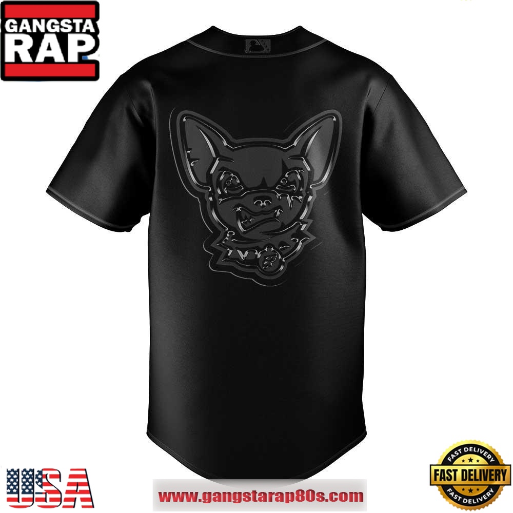 El Paso Chihuahuas Back In Black Limited Edition Baseball Jersey Shirt El Paso Chihuahuas Back In Black Limited Edition Baseball Jersey Shirt