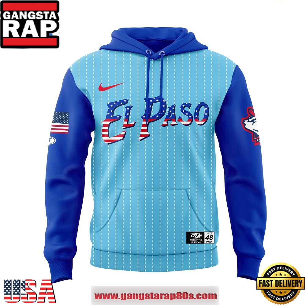 El Paso Chihuahuas Independence Day Special Edition All Over Print Hoodie