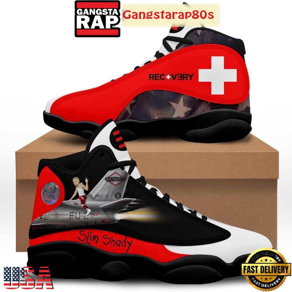 Eminem Slim Shady In Recovery Air Force 13 Shoes Running Sneakers