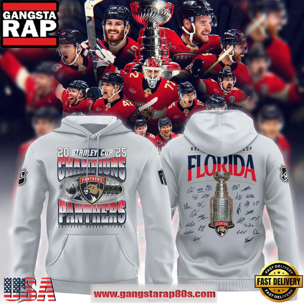 Florida Panthers 2025 Stanley Cup Champions Special Edition All Over Print Hoodie