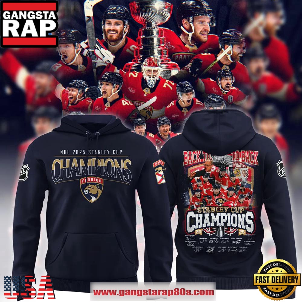 Florida Panthers 2025 Stanley Cup Champions Special Edition All Over Print Hoodie