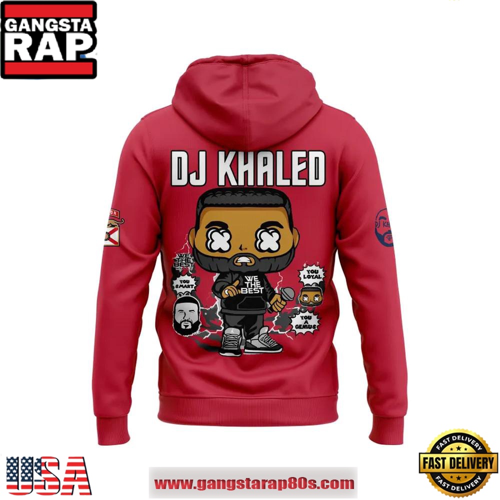 Florida Panthers x DJ KHALED Special Edition All Over Print Hoodie Florida Panthers x DJ KHALED Special Edition All Over Print Hoodie