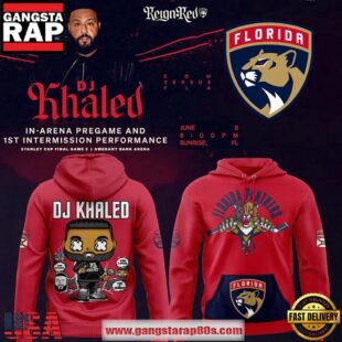 Florida Panthers x DJ KHALED Special Edition All Over Print Hoodie