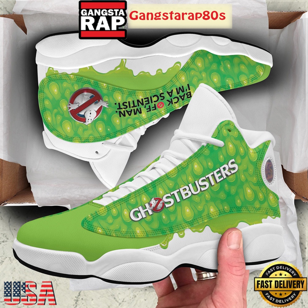 Ghostbusters Back Off Man I'm A Scientist Air Jordan 13 Shoes Running Sneakers Ghostbusters Back Off Man I'm A Scientist Air Jordan 13 Shoes Running Sneakers
