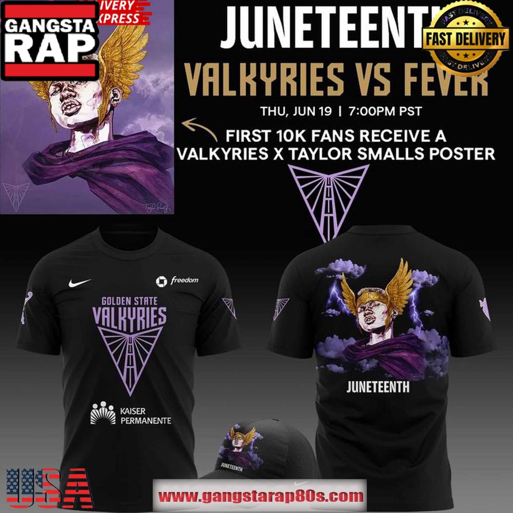 Golden State Valkyries x Juneteenth 2025 Special Unisex T-Shirt Golden State Valkyries x Juneteenth 2025 Special Unisex T-Shirt