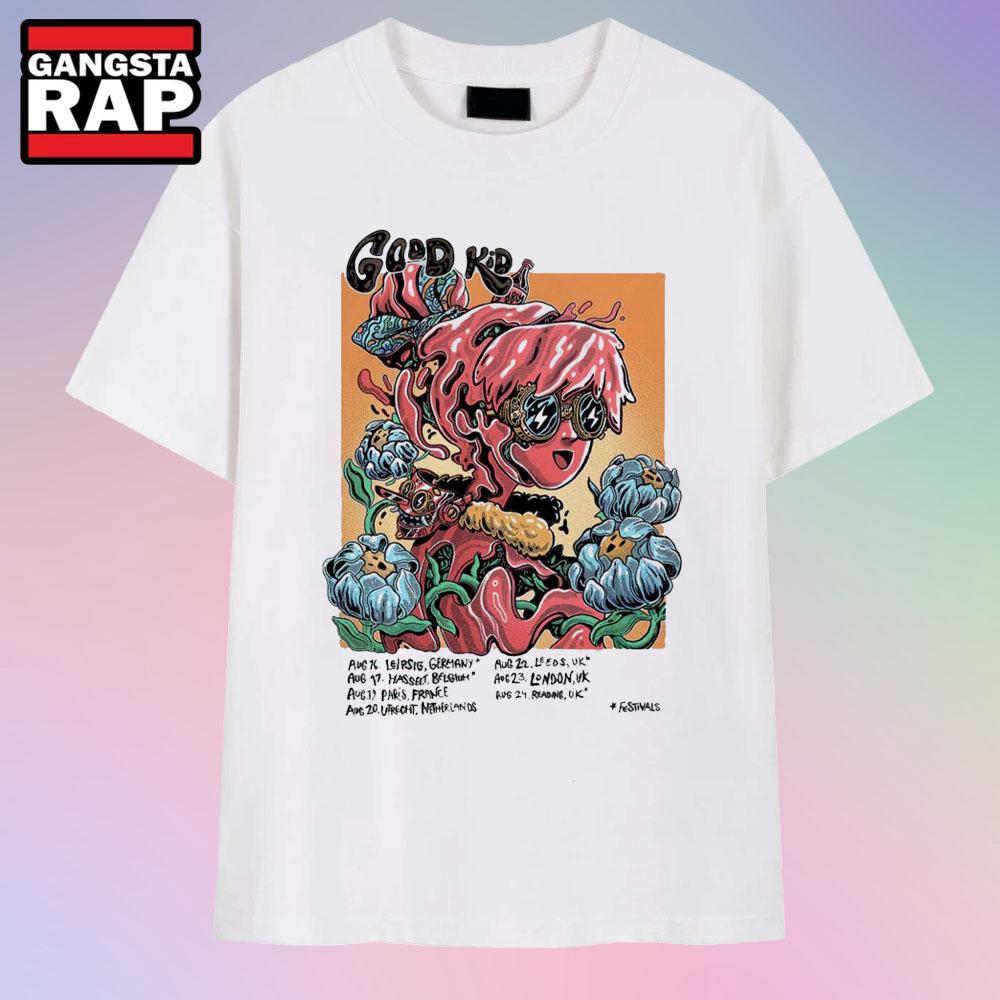 Good Kid EU UK Tour August 2025 T Shirt