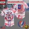 Grateful Dead Happy Independence Day Special Custom Baseball Jersey Shirt