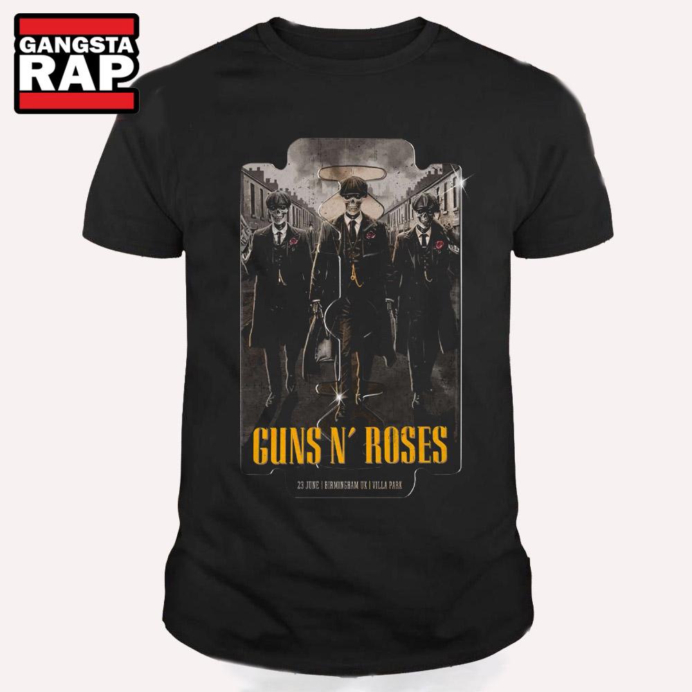 Guns N' Roses At Villa Park On Jun 23 2025 T Shirt