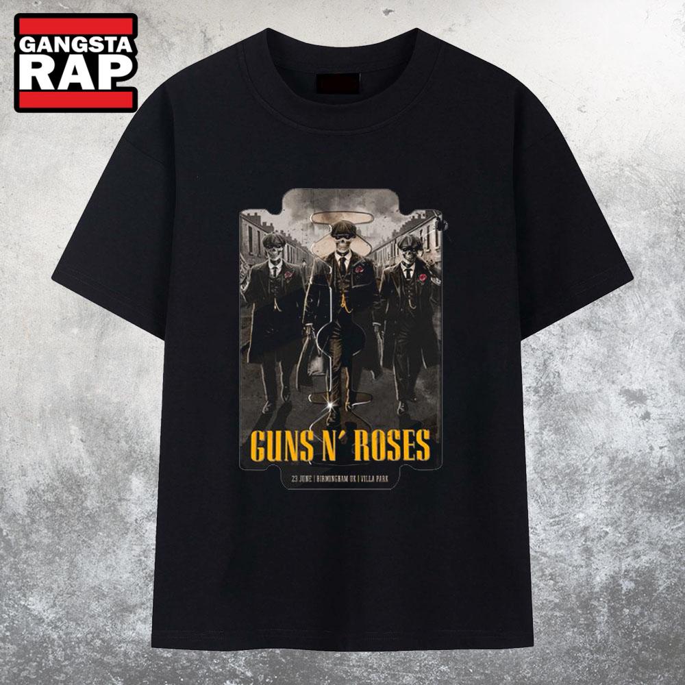 Guns N' Roses Jun 23 2025 In Birmingham UK T Shirt