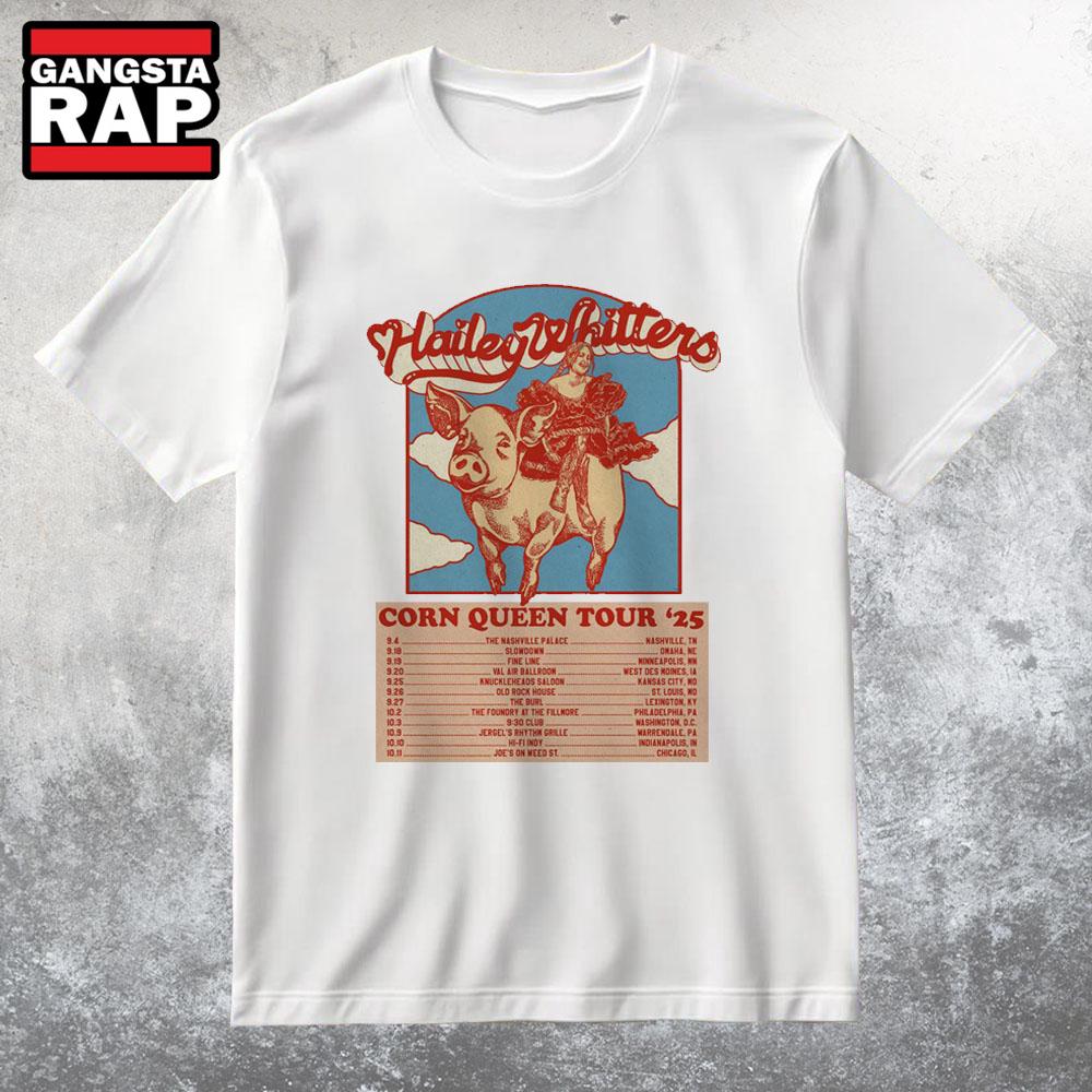 Hailey Whitters Corn Queen Tour 25 T Shirt