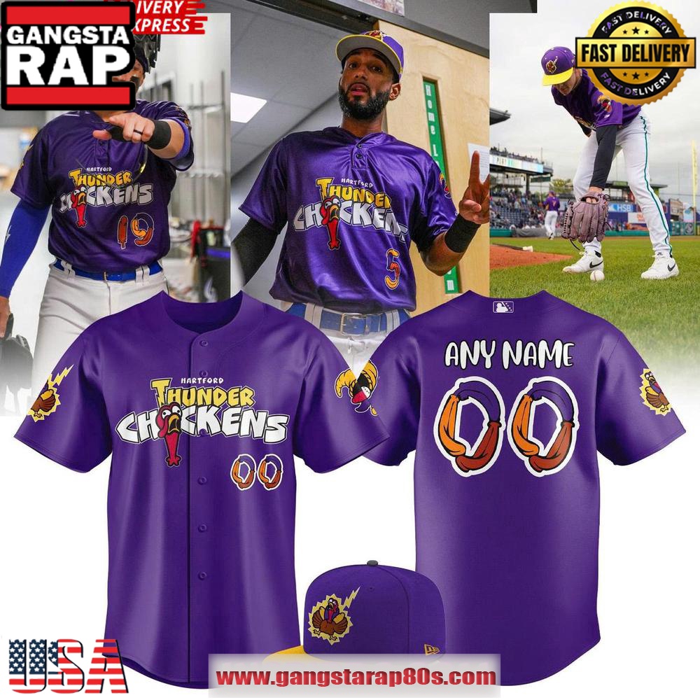 Hartford Yard Goats Thunder Chickens Special Edition Baseball Jersey Shirt Hartford Yard Goats Thunder Chickens Special Edition Baseball Jersey Shirt
