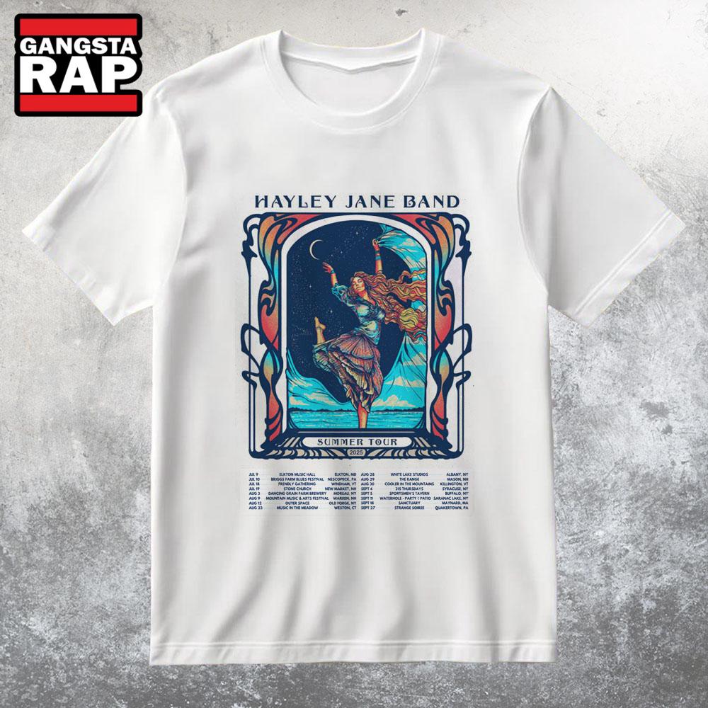 Hayley Jane Band Summer Tour 2025 T Shirt