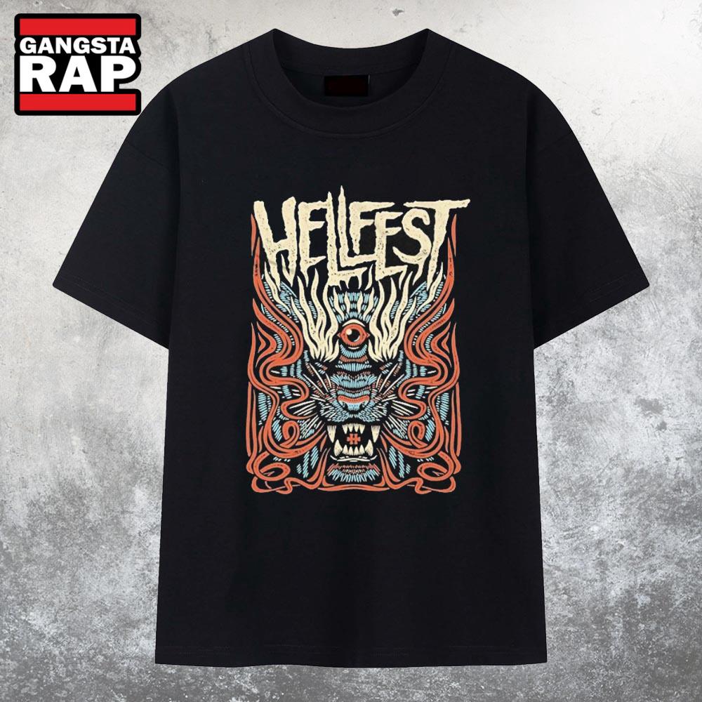 Hellfest 2025 Savage Tiger T Shirt