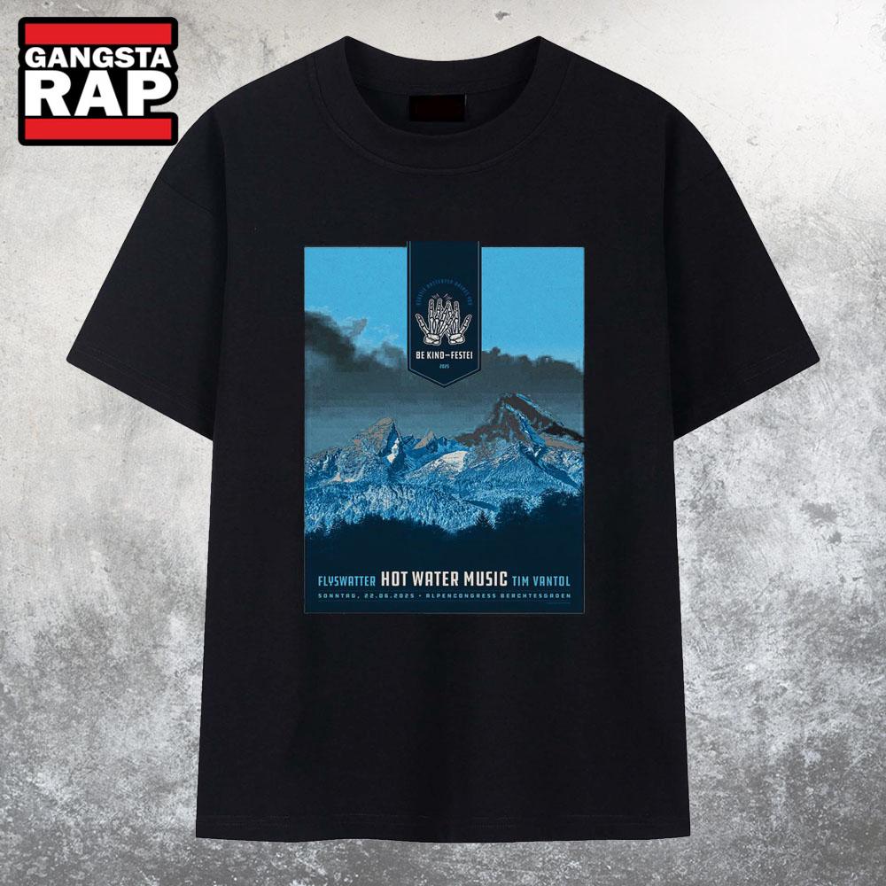 Hot Water Music In Berchtesgaden, Germany On Jun 22 2025 T Shirt Hot Water Music In Berchtesgaden, Germany On Jun 22 2025 T Shirt