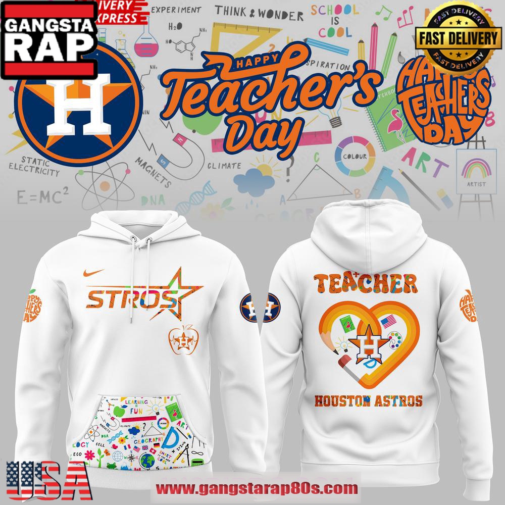Houston Astros Happy Teacher’s Day Edition All Over Print Hoodie
