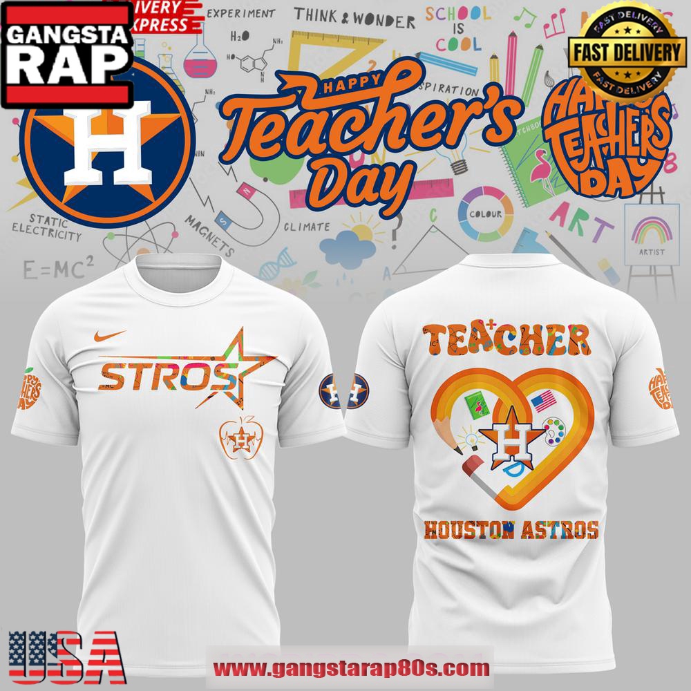 Houston Astros Happy Teacher’s Day Edition Unisex T-Shirt