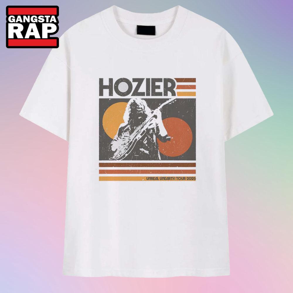 Hozier 2025 Unreal Unearth Tour T Shirt Hozier 2025 Unreal Unearth Tour T Shirt
