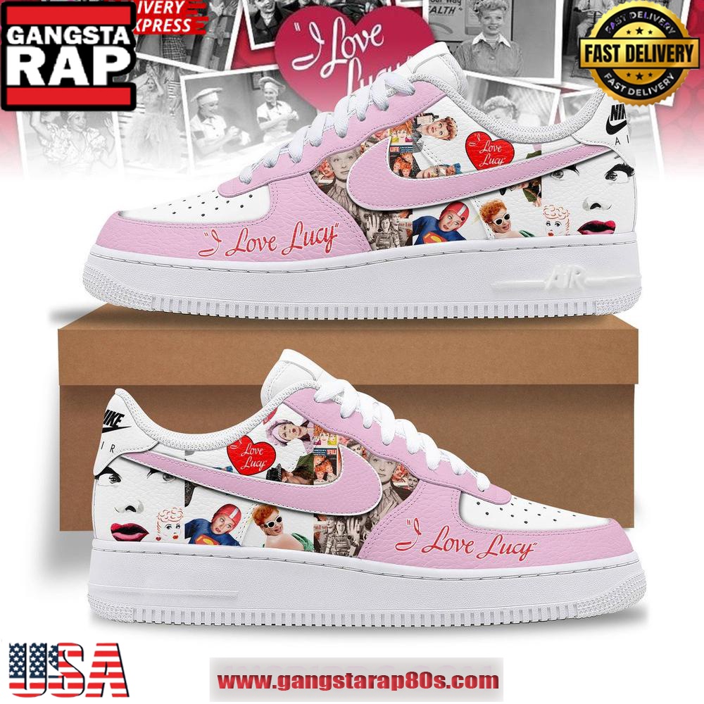 I love Lucy Limited Edition Air Force 1 Sneakers Shoes