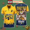 Indiana Pacers 2024 2025 NBA Season Champions Special Edition Polo Shirt 3 Indiana Pacers 2024 2025 NBA Season Champions Special Edition Polo Shirt