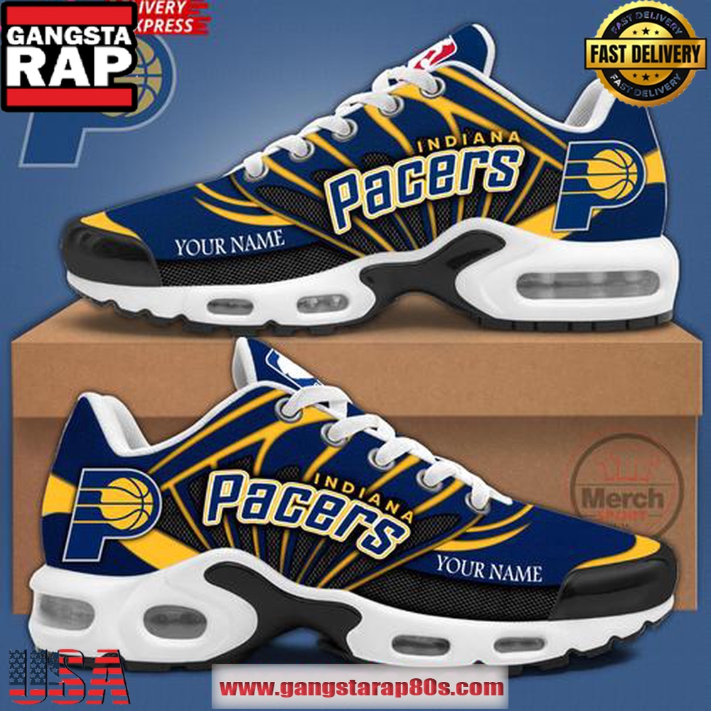 Indiana Pacers Custom Name Limited Air Max Plus Shoes Running Sneakers Indiana Pacers Custom Name Limited Air Max Plus Shoes Running Sneakers